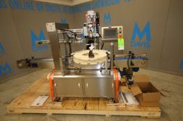 2020 Metica Automatic S/S Capping Machine, Model MTCP-500, 12-Station, Size 255 130 170 cm, with 4