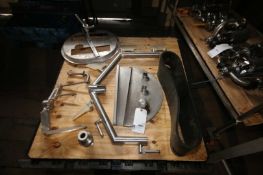Lot of Sanitary Grade Tank Parts Including Scrape