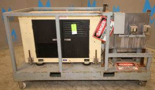 Kohler 10 KVA Gas Portable Generator, Model 10RY61, SN 25687103, with Ford 4 Cylinder Gas Engine, Mo