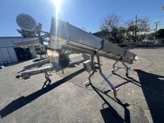 13 FT L PORTABLE INCLINED S/S AUGER CONVEYOR
