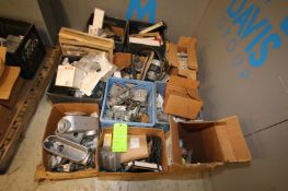 (3) Pallets of Assorted Electrical Supplies Including Safety Switches, Conduit Supplies, Receptacles