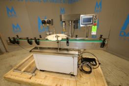 S/S Inline Small Bottle Capping Machine, 10 Station, with 4