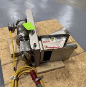 FLEXICON S/S FLEXIBLE SCREW AUGER CONVEYOR SYSTEM