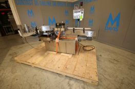 Uni-Pharma Wrap Around S/S Labeller, Model UNI-600, SN J03-030 (11469003), with 4