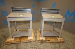Lot of (2) Dock / Shop Steel Desks