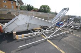 Aprox. 28' L S/S Inclined Conveyor with 24