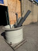 Vertical Plastic Waste Treatment Tank