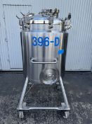 DCI 50 Gallon Jacketed Pressure Tank. Built in 1996 National Board Number 3327 Top outlets (1) 8 1/