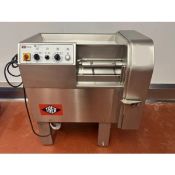 Treif Felix (LV) Cube Cutter, Year of manufacture: 2020. Stainless Steel construction. Aprox. 12”