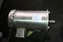 Baldor 5 hp S/S Motor, Model VSSWDM3613T, RPM 3450, Volt 208-230/480 (Located Ozark, AL)