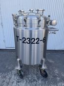 Walker 50 Gallon Jacketed Pressure Tank. 316L Stainless Steel. Mfg 2010 Walker, Tank Top lid (2)