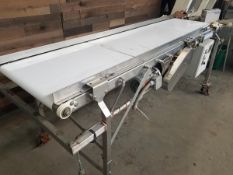 Best S/S Belt Conveyor, Model CV6, Project #15F-7053 (Loading Fee $150) (Located Fort Worth, TX)