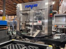 NAFM Shrink Band Applicator, Model LX300 with Unside Station, 2008, 3 Phase, 220 V, Unwind Stand (