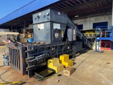 2015 J.V. Manufacturing Inc. Cram-A-Lot Trash Compactor, HE-60-M, S/N BH4847-01 includes Incline