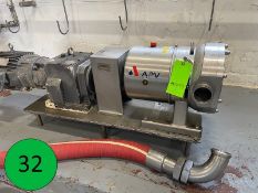 APV S/S Positive Pump, 230/460V, 3 Phase with Inlet 3