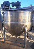 Groen 750 Gal. Scrape Surface Jacketed Mix Kettle, Last Used in Lotion Manufacturing, FOB CA (