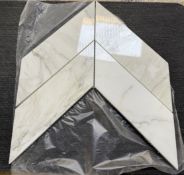 (1) Crate. 97sf Calacatta 3