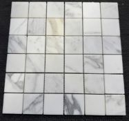 (1) Crate. 400sf Calacatta 2