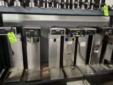 LOT OF ASSORTED BUNN COFFEE/ TEA BREWER SERIES ICB-DV