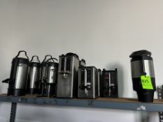 LOT OF ASSORTED SELF SERVE COFFEE BREWERS