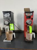 (1) GRINDMASTER COFFEE GRINDER (1) BUNN COFFEE GRINDER