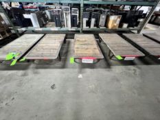 (3) VINTAGE INDUSTRIAL CARTS