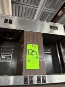 (12) LOT OF BUNN-COFFEE POUR OMATIC BREWERS (INCLUDES ALL ON TOP SHELF)