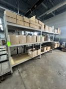 3-STATIONS TEARDROP STYLE STORAGE RACKS, EACH SECTION APPROX. 72 IN. L X 30 IN. W X 86 IN. H