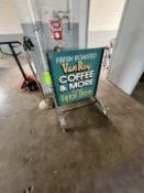 VANROY COFFEE CO SIGN