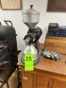 AMERICAN DUPLEX CO COFFEE GRINDER, S/N 12669, 110 V