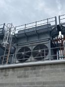 FRICK 2-FAN EVAPORATIVE CONDENSER