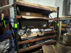INDUSTRIAL SHELVING WITH CONTENTS