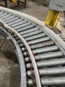 90 DEGREE CURVED ROLLER CONVEYOR