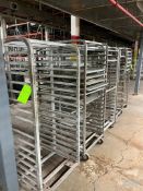 (5) STAINLESS STEEL DOUBLE SECTION SIDE LOAD PAN RACK