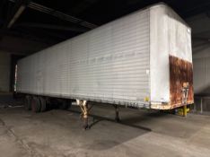 BROWN 40 FT. DRY VAN TRAILER