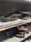 LOT OF ASSORTED TSUBAKI ROLLER CHAINS