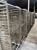 (10) DOUBLE SECTION PAN RACKS