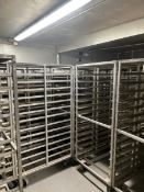 LOT OF ASSORTED PAN RACKS