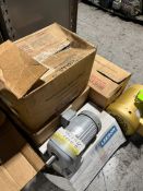 LOT OF NEW BALDOR MOTORS