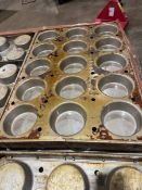 (375) 3 X 5 ROUND MOLD BAKING PANS