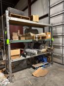 INDUSTRIAL SHELF WITH CONTENTS