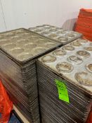 (490) 3 X 5 ROUND MOLD BAKING PANS