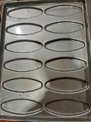APPROX. 255 OVAL MOLD PANS