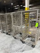 (10) DOUBLE SECTION PAN RACKS
