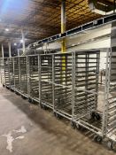 (10) DOUBLE SECTION PAN RACKS