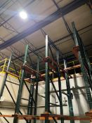 THREE SECTIONS OF PALLET RACKING