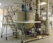 Groen 500 Gal. Jacketed Double Motion S/S Kettle, Model TA, S/N 5315, Type 316 with Max Allow WP 80