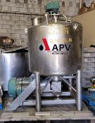 APV 300 Gal. Likwifier with Scrape Surface Mixing Tank, S/N K-0354 -- Measuring 48