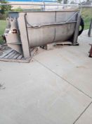 Arron Aprox. 60 cu.ft. S/S Double Ribbon Blender Mixer with Center Bottom Discharge, Legs and