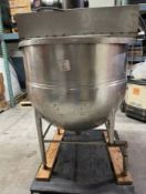 Groen N-150 S/S Scrape Surface Mixer, 100 PSI, Last Used in Food Grade Processing, FOB 33016 (